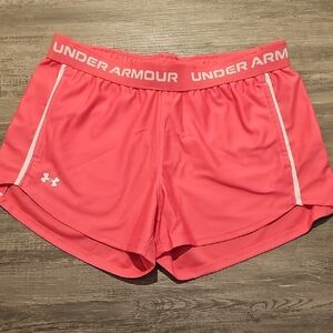 Under Armour Women's Coral Athletic Shorts